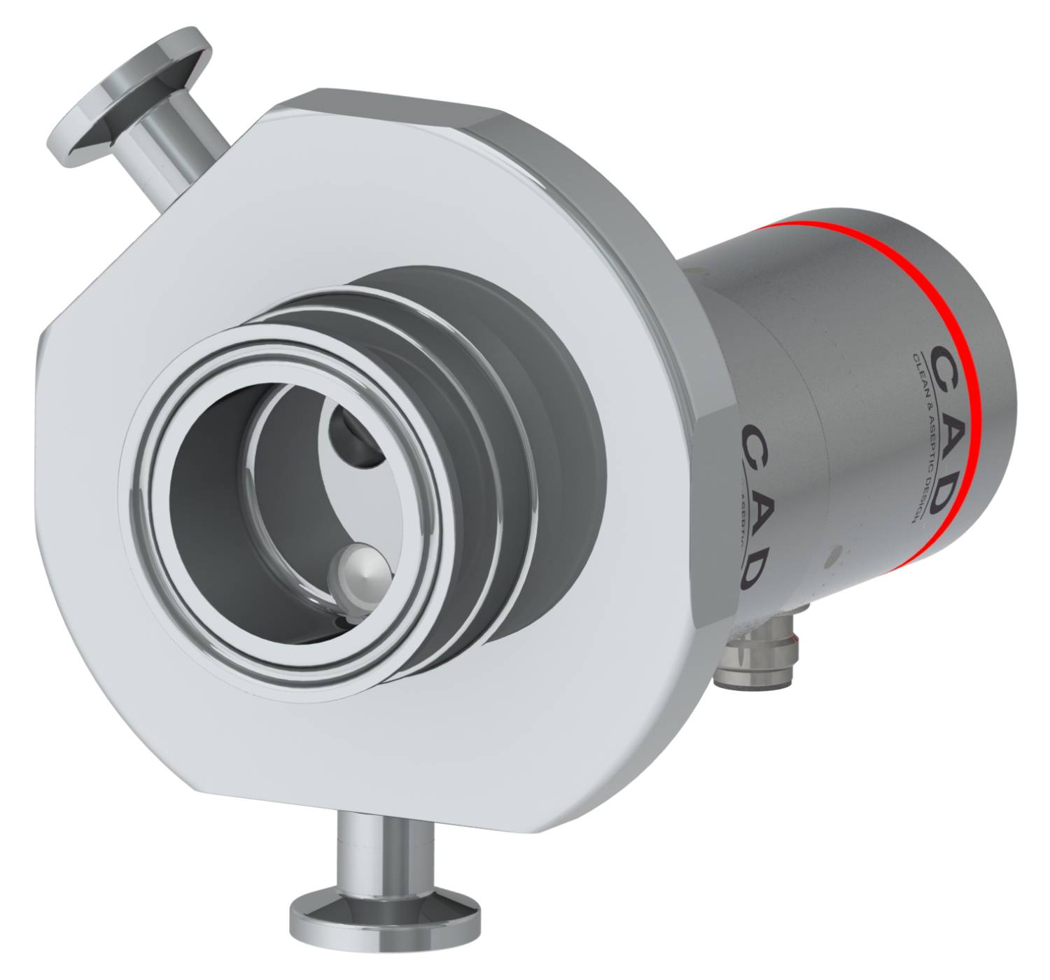 CAD SAMPLING-PORT DEVICE